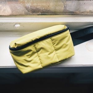 Calpak Luka belt bag in celery
